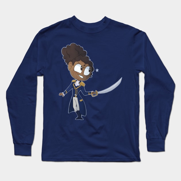 Lafayette Long Sleeve T-Shirt by SpookytheKitty2001